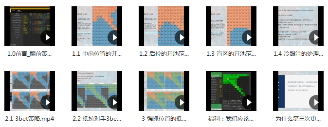 德州扑克翻前策略 德州扑克翻前策略